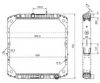 NRF 51573 Radiator, engine cooling